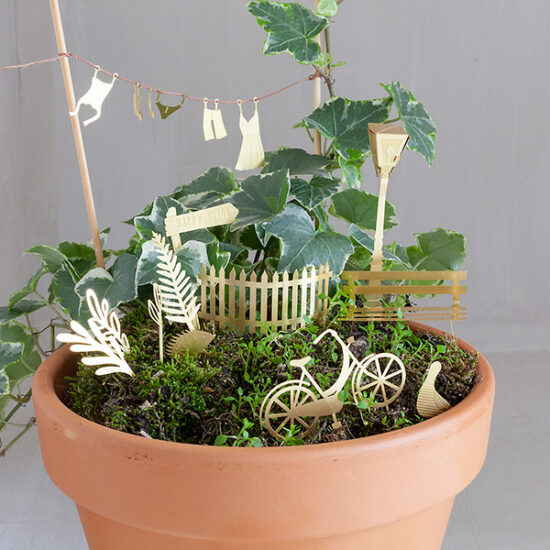Miniatuur fietsavontuur voor je planten, bij Botanopia