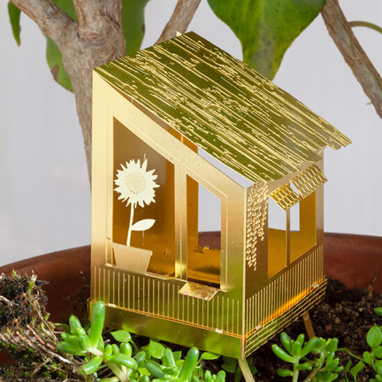 A tiny treehouse for your plants, by Botanopia