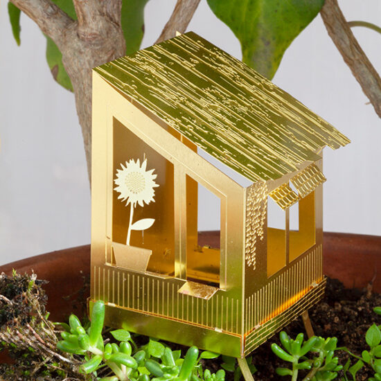 Een kleine boomhut voor je planten bij Botanopia