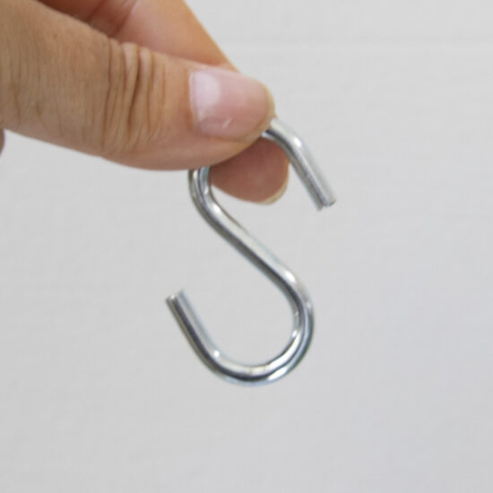 S-shaped Hooks to hang your plants up - Galvanised steel - Botanopia