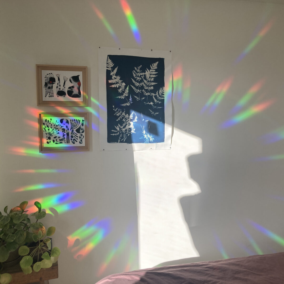 Holographic Suncatcher Rainbow Window Film  Rainbow window, Rainbow light,  Rainbow magic