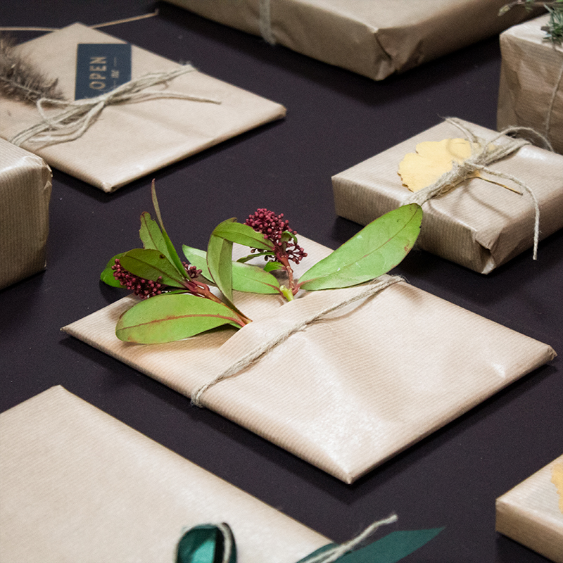 Eco-friendly gift wrapping ideas