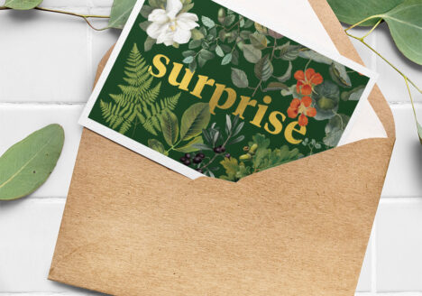 Free printable card for delayed gift