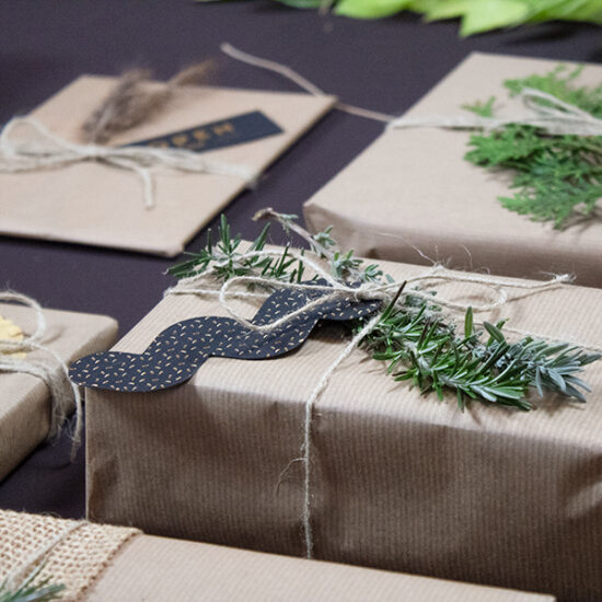 Eco-friendly giftwrapping ideas