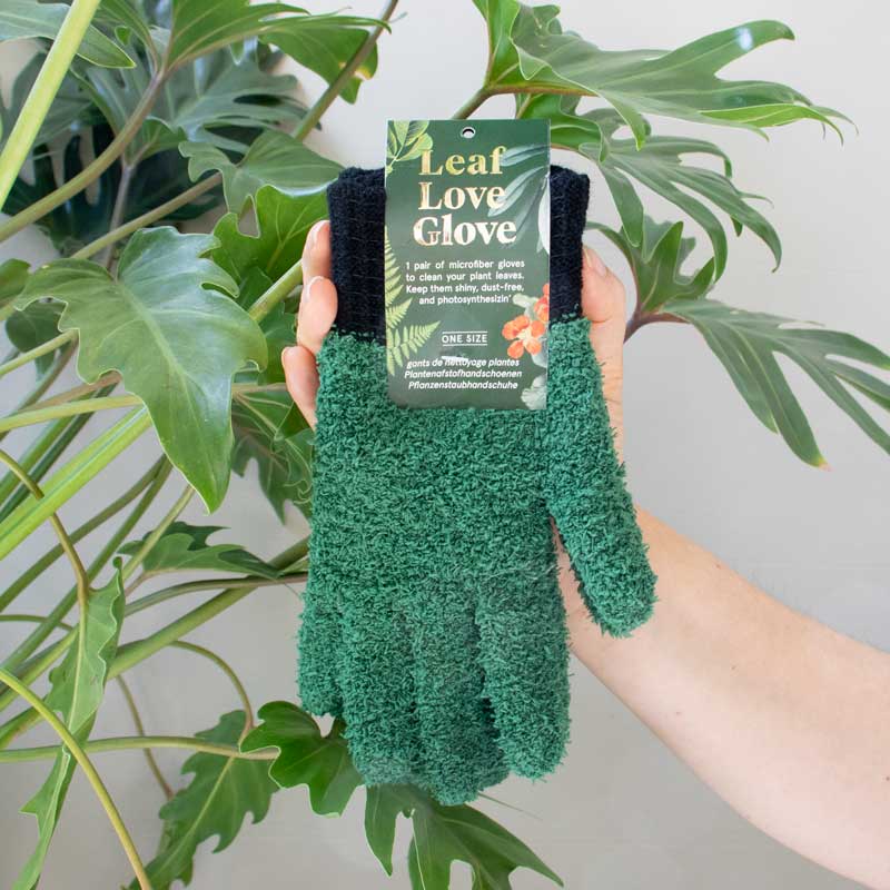 Microfiber dusting gloves for plants Botanopia