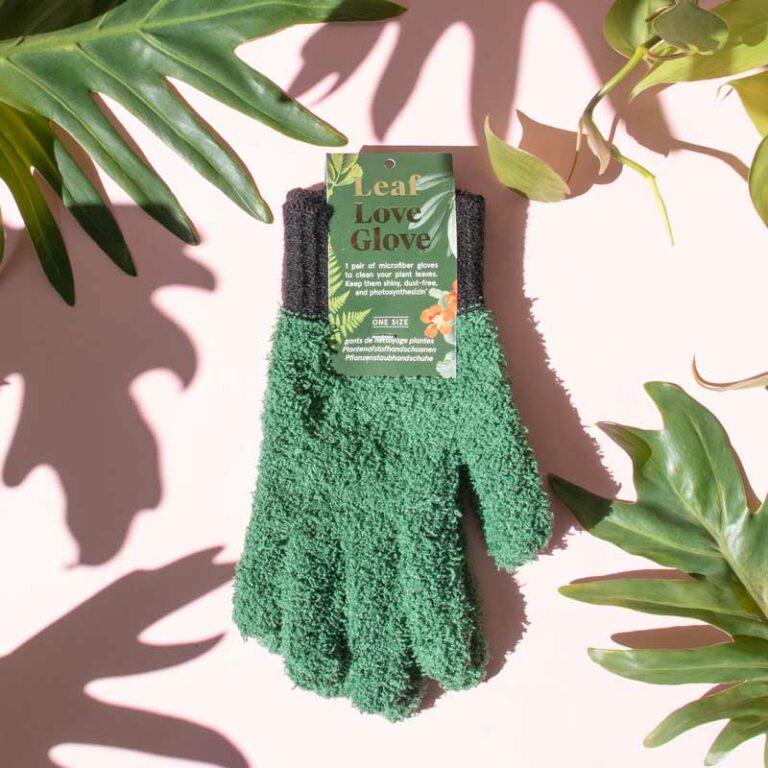Microfiber dusting gloves for plants Botanopia