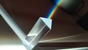 prism with white light, picture by Dobromir hristov