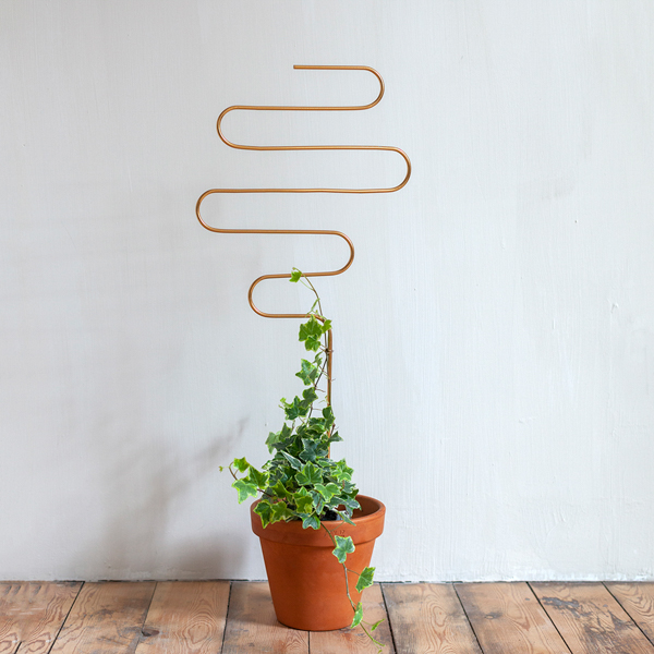 Set of 4 Golden Plant Stakes - 70cm - Botanopia