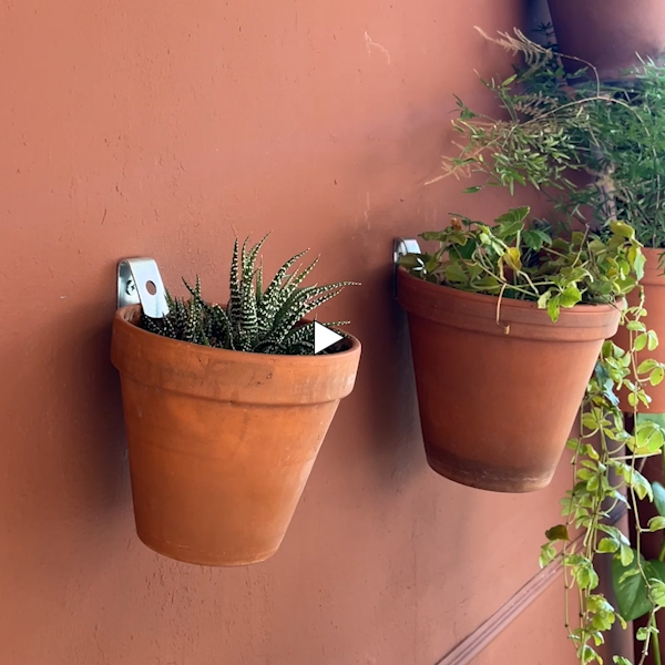 Clippy - Wall mounting kit for 5 plant pots - Botanopia
