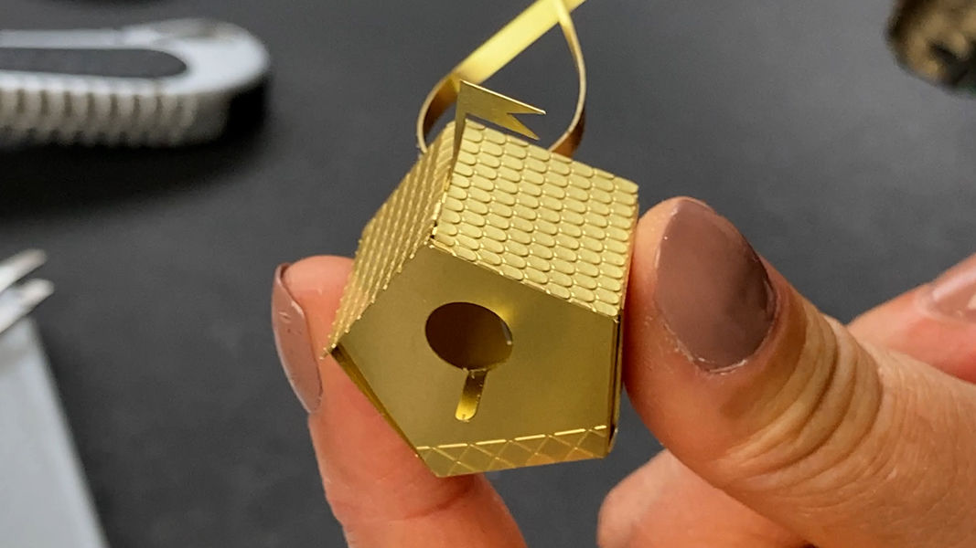 Tiny birdhouse flag