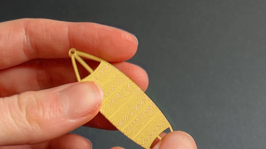Tiny camping Bend Hammock