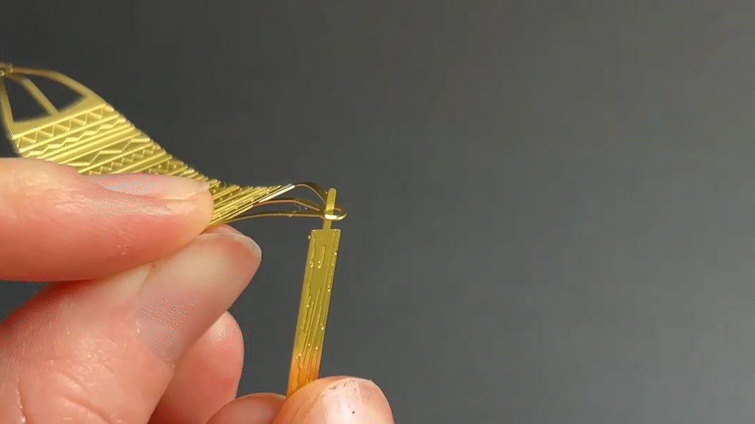 Tiny camping push support sticks true hammock holes
