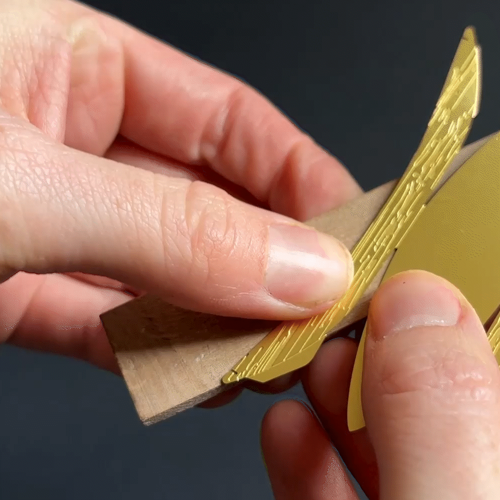 Tiny Camping Fold tabs of canoe