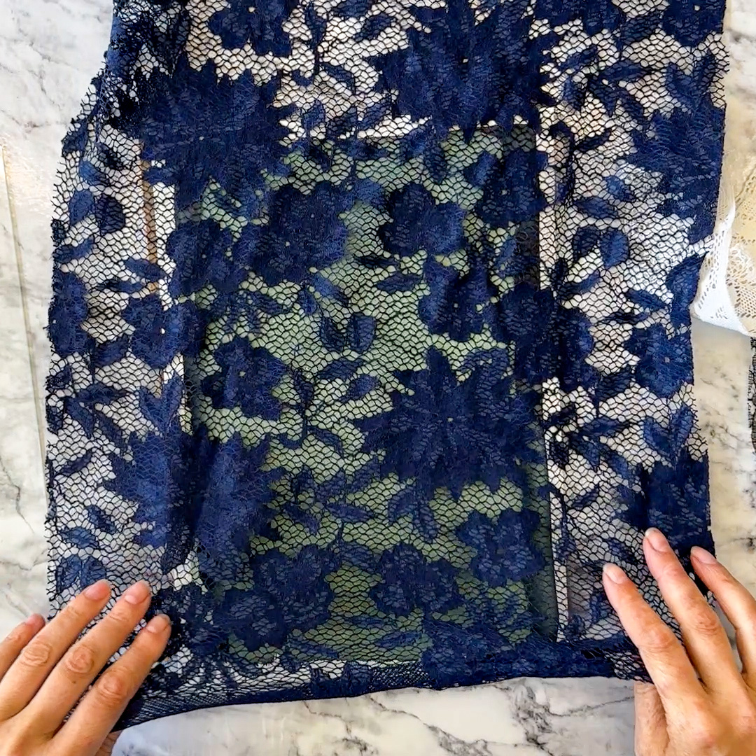 Lace detail